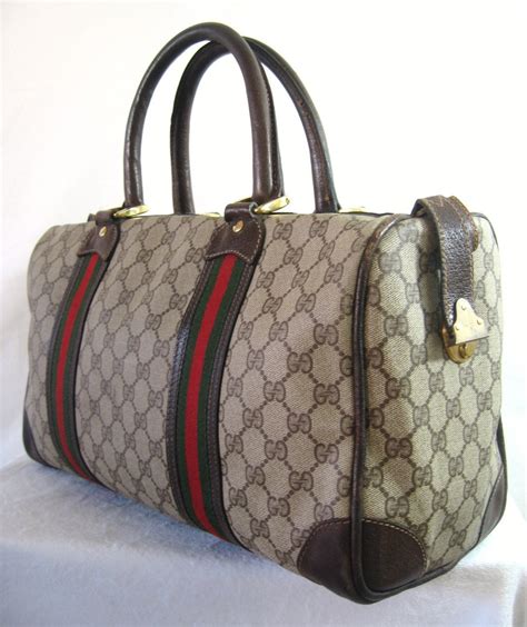 gucci duffle bag used|gucci duffle bag vintage.